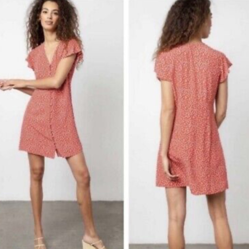 Rails Helena carmine daisies dress